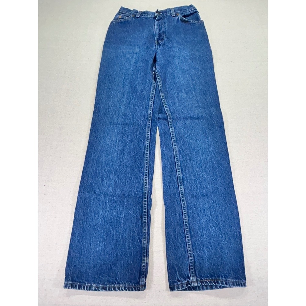 Vintage Levi's Men's 27 Orange Tab CALIFORNIA STRAIGHT Denim Blue Jeans TALON